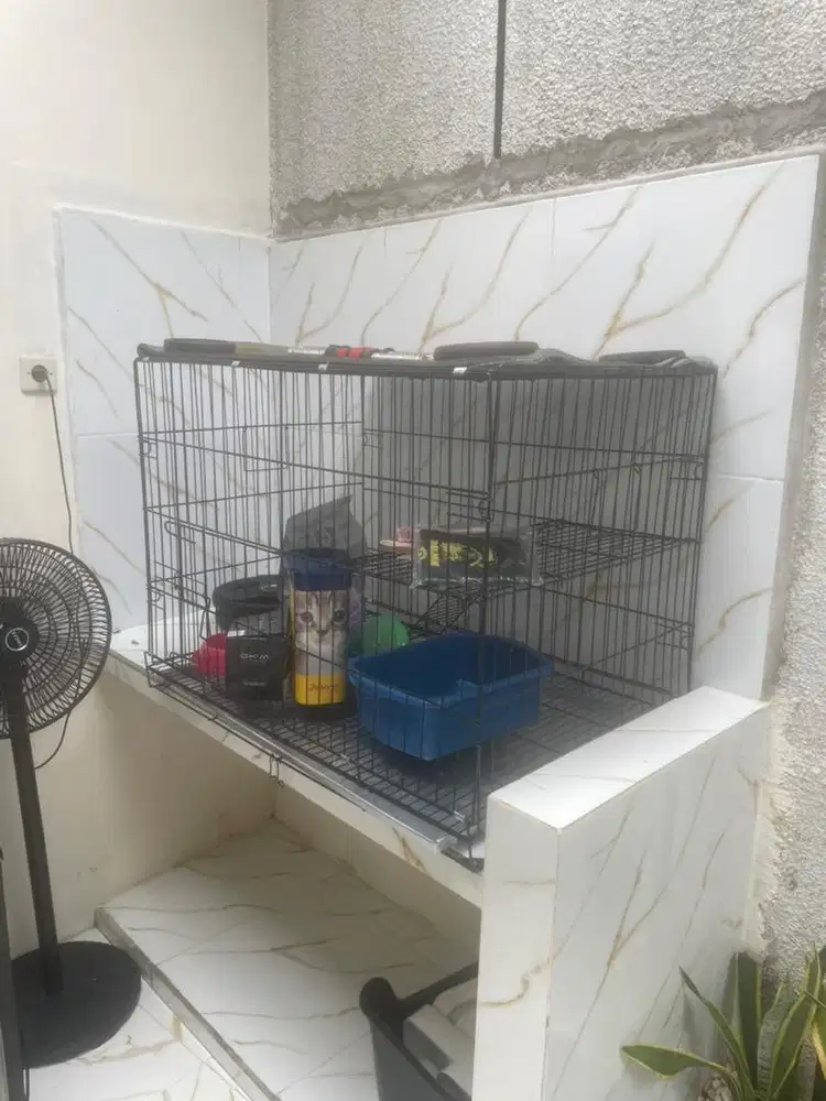 Kandang kucing besi size XXL