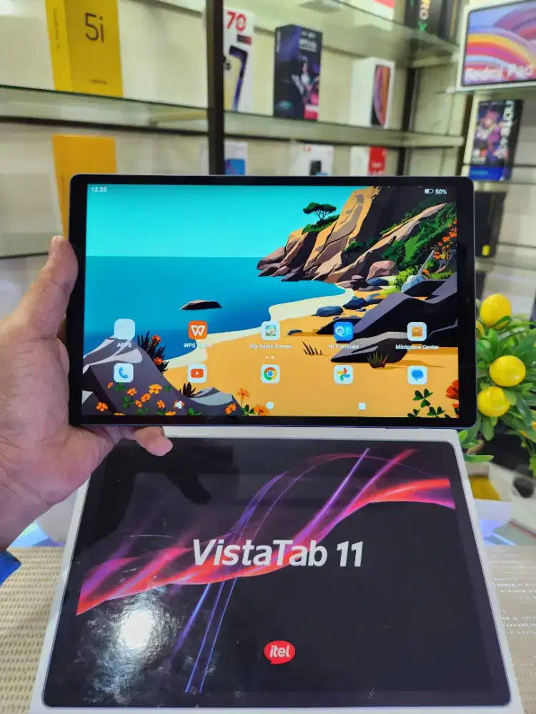 Itel  Vista Tab 11 Ram (4+4) 8Gb/128Gb Fullsett Original 100% Like New