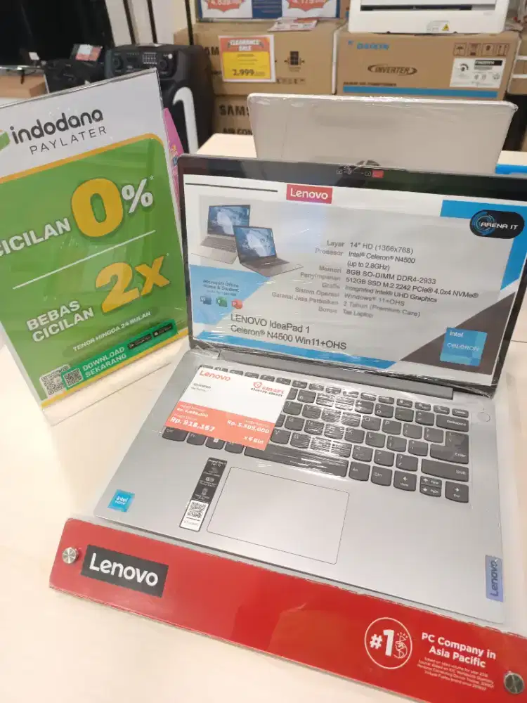 Lenovo IdeaPad 1 Celeron N4500