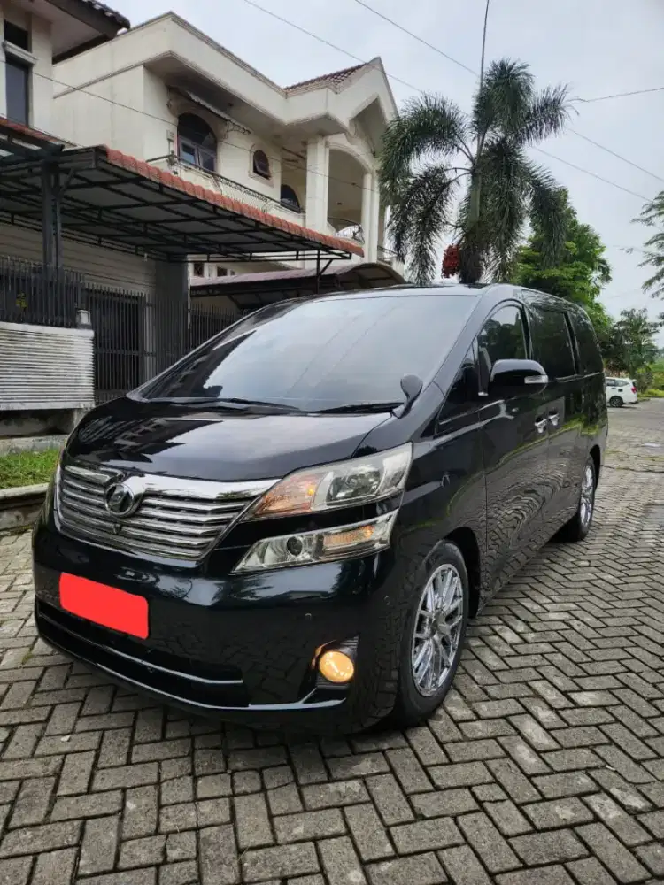 JUAL MURAH CEPAT ALPHARD VELLFIRE 2010 HITAM TIPE TERTINGGI