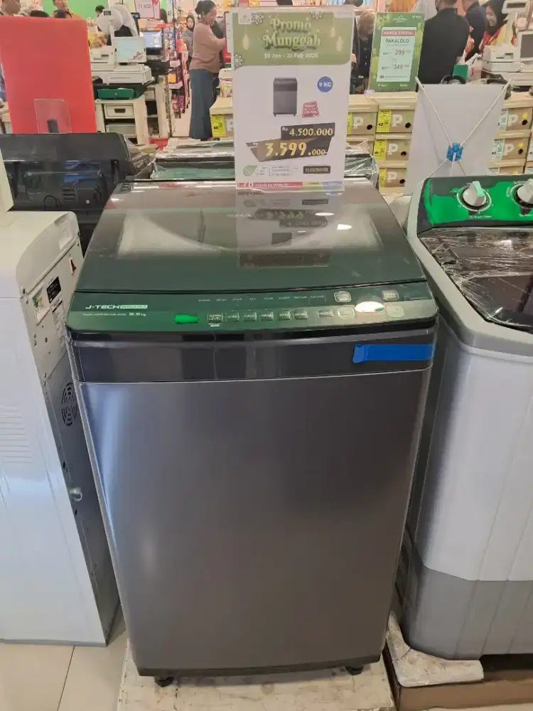 MESIN CUCI SHARP ESM 9500 PROMO MUNGGAHAN TANPA DP