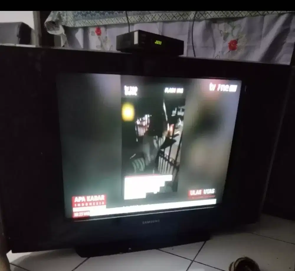 Jual tv Samsung 21 flat superbas. Kondisi bagus tanpa minus.