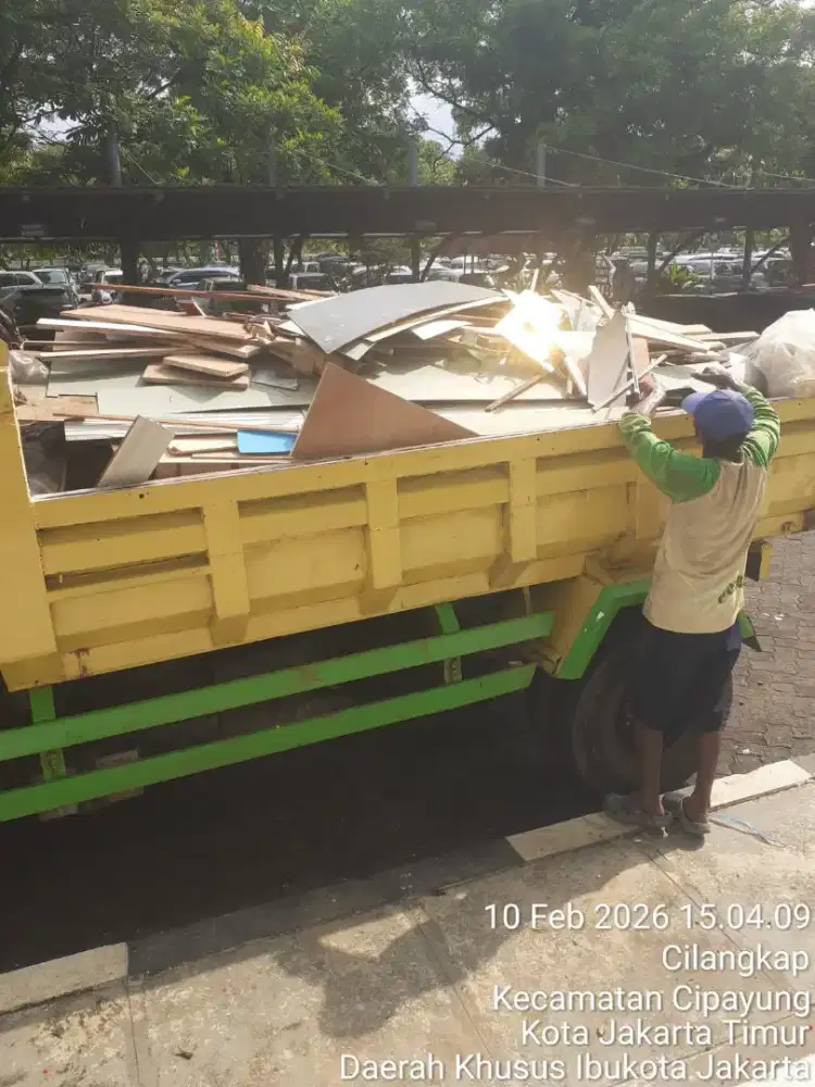 JASA BUANG PUING DAN SAMPAH PROYEK