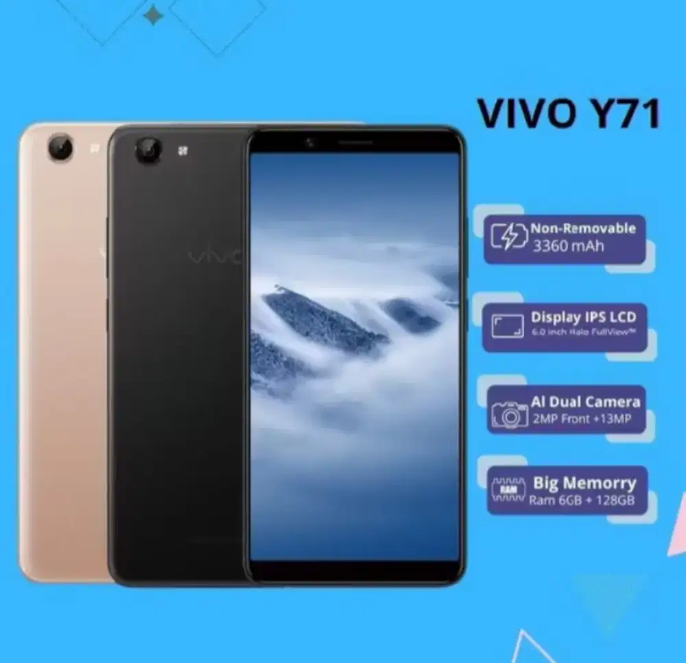 Di jual Vivo Y71 Ram 6