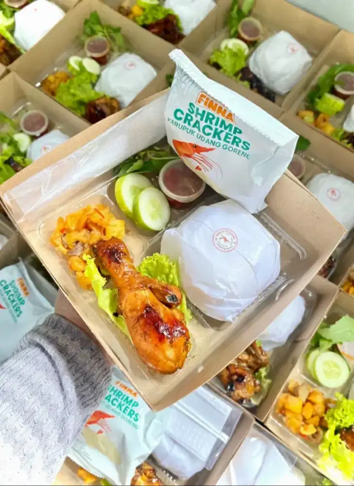 Nasi box mulai dari 15.000