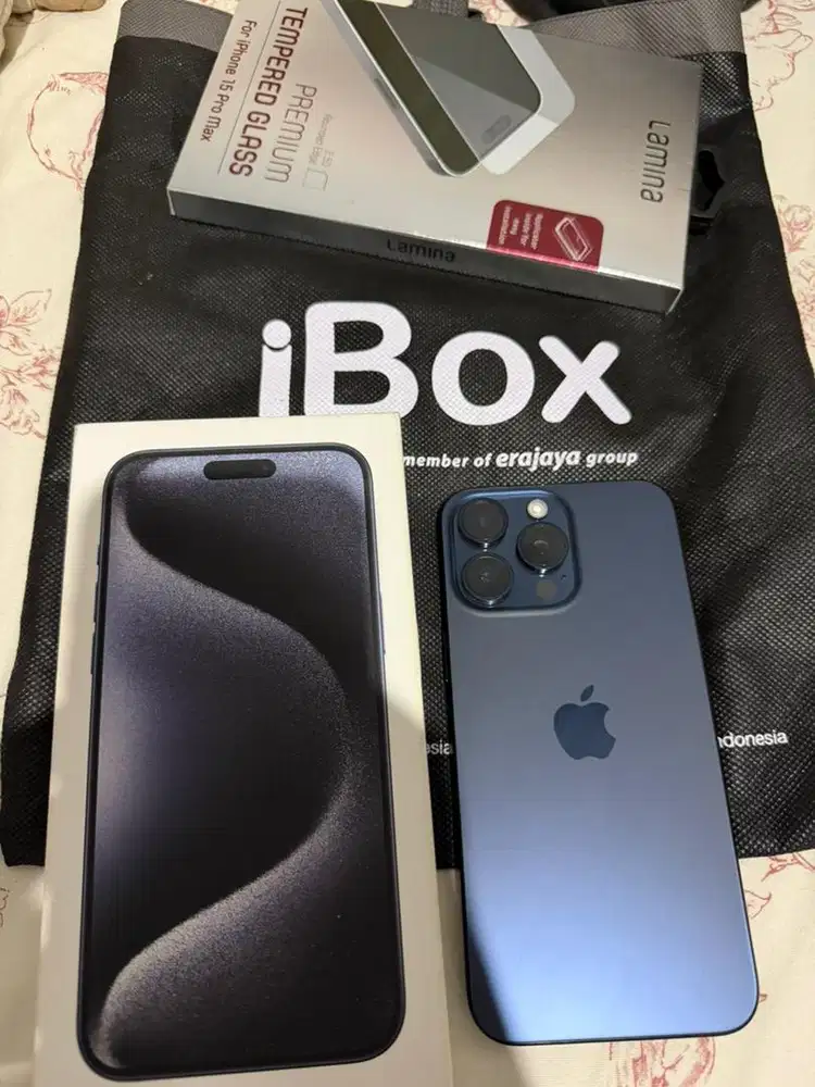 iPhone 15 promax 256 Sierrablue