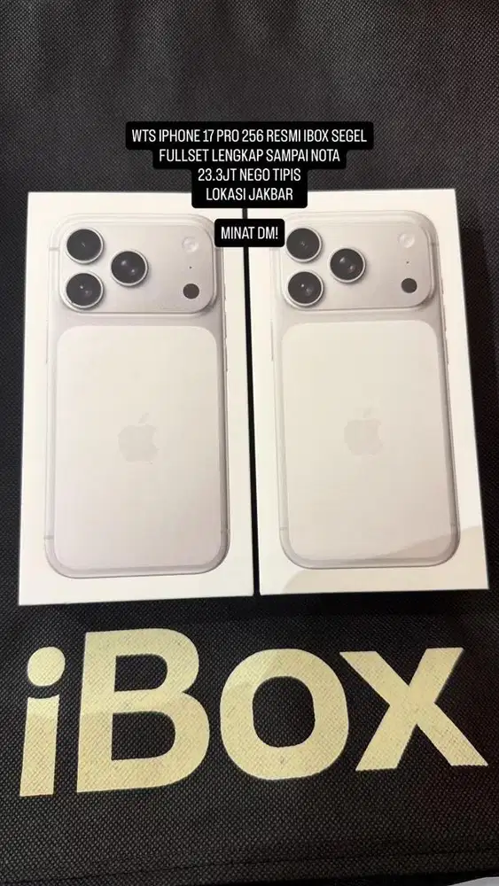 IPHONE 17 PRO 256 IBOX BNIB