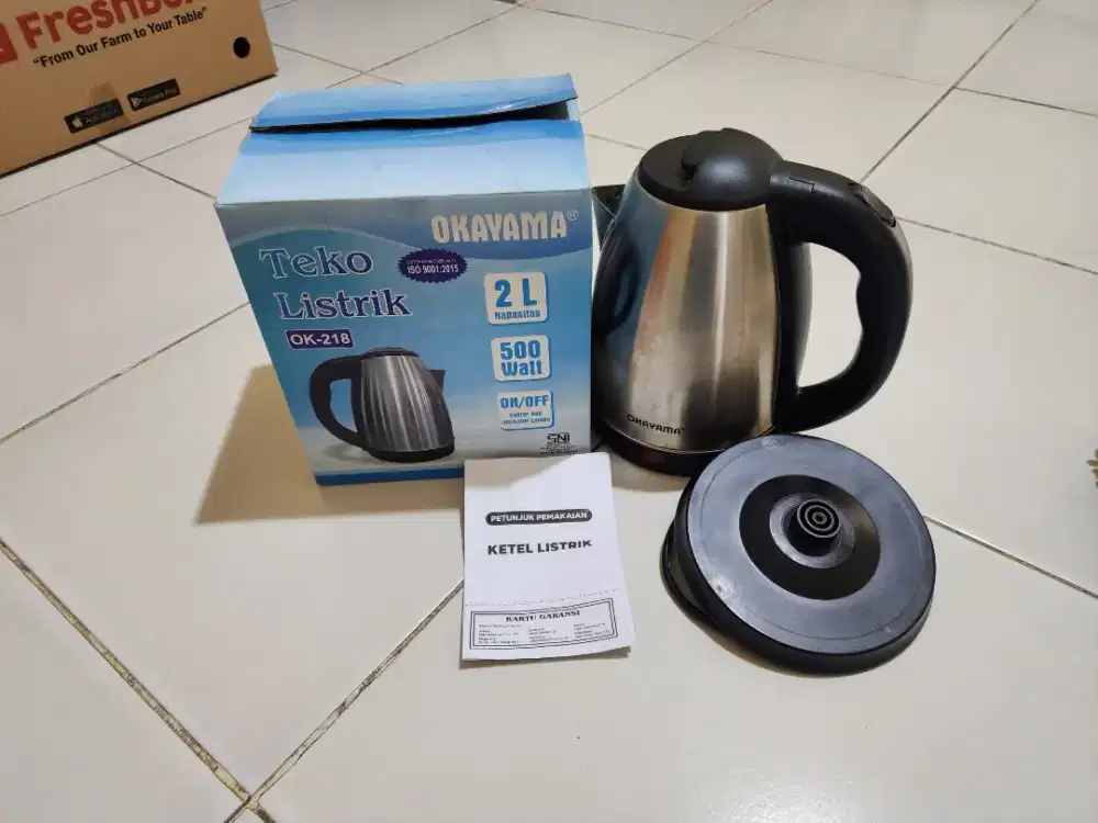 Teko Listrik Okayama 2 Liter