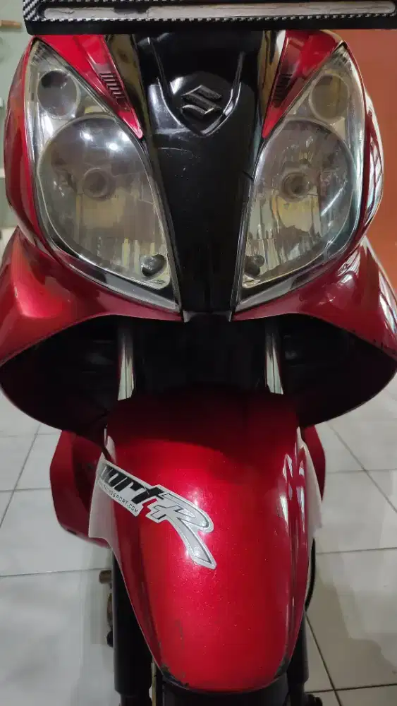 Skywave 2009 merah pajak plat hidup panjang