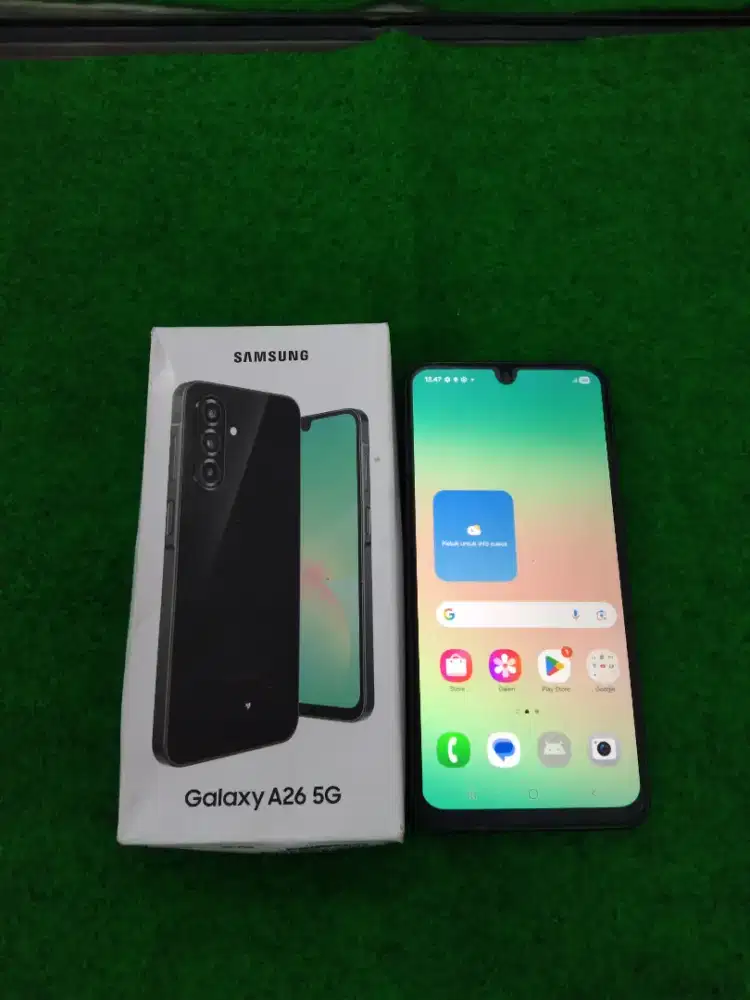 samsung A26 5G ram 8/256gb lengkap mulus