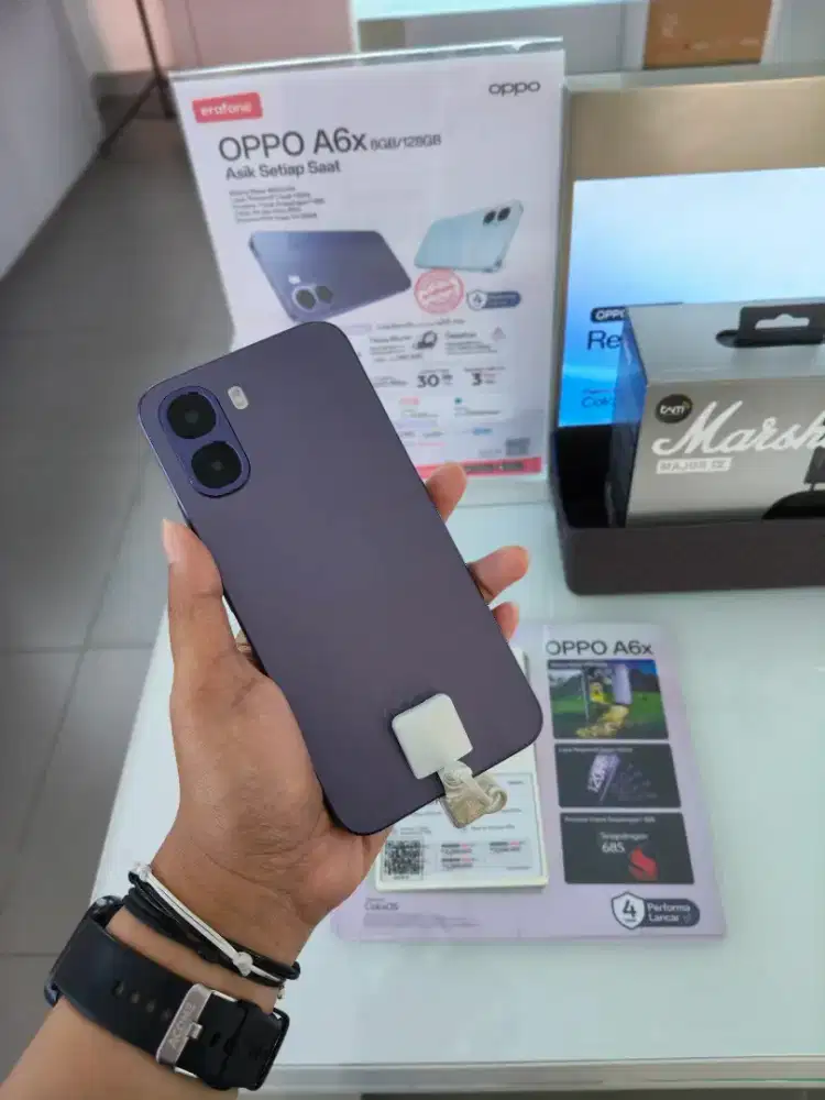 BELI OPPO A6x 8/128 FREE MMC 128GB BARU MASIH SEGEL!!