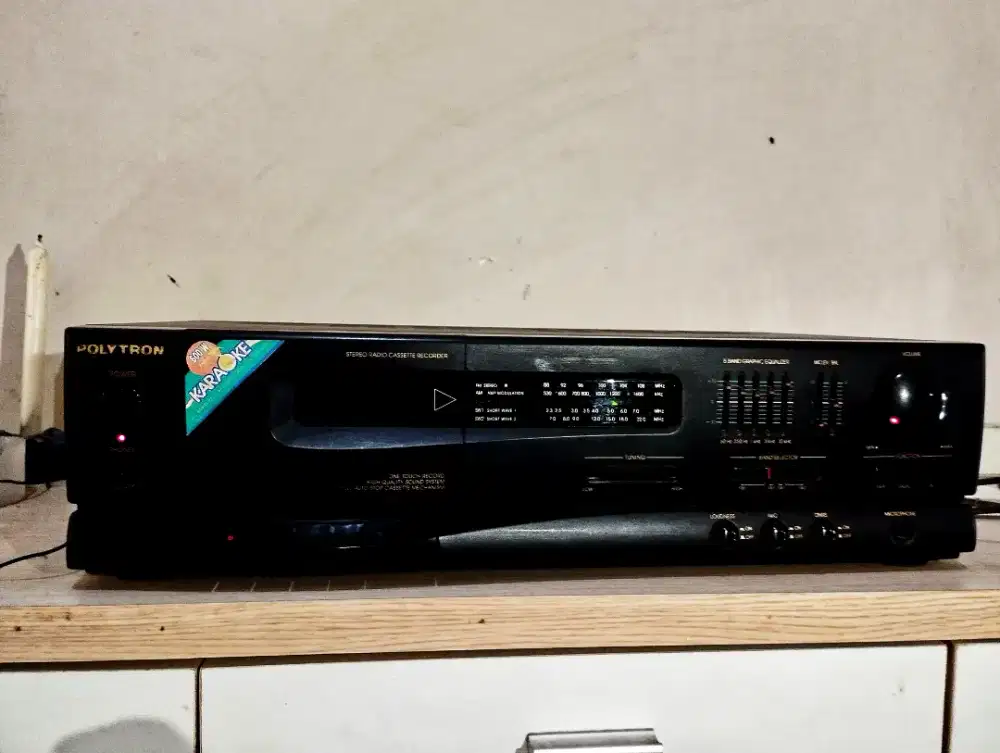 Tape Deck Polytron KARAOKE