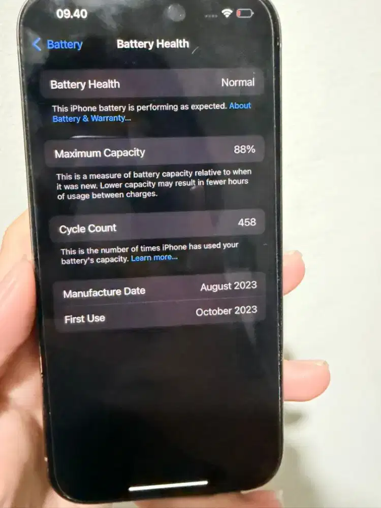 Iphone 15 pro 128gb ex ibox