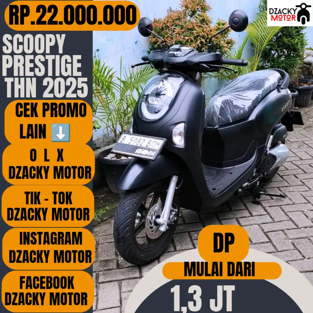 SCOOPY PRESTIGE 2025  SECOND LIKE NEW