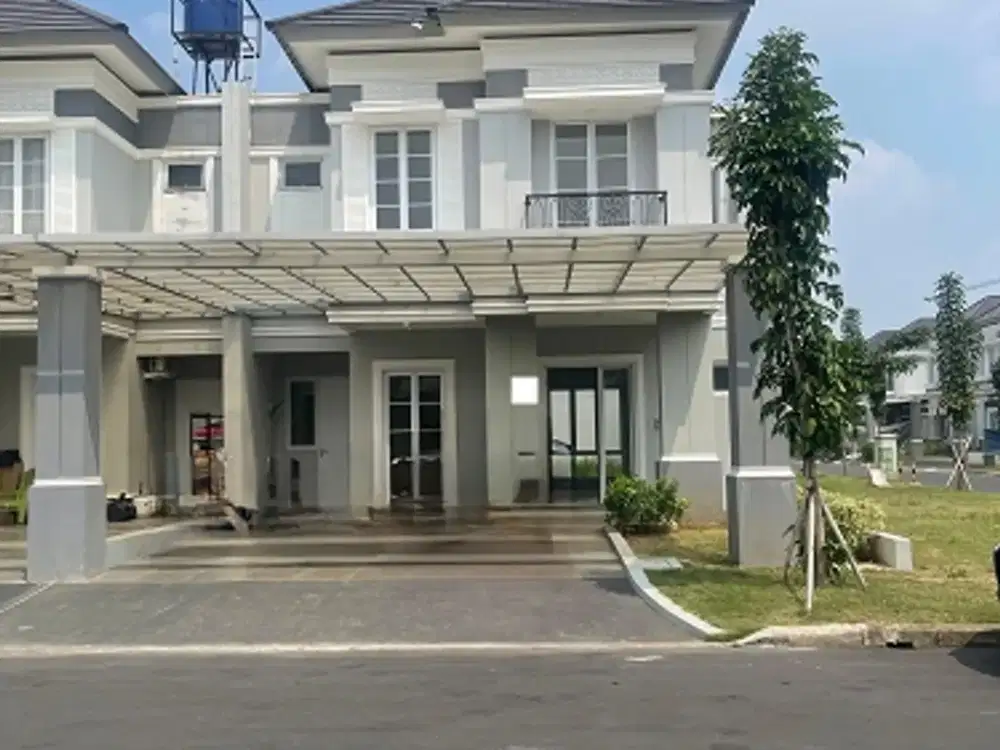 Rumah Hoek 2 Lantai Siap Huni di Cluster Water Terrace Grand Wisata