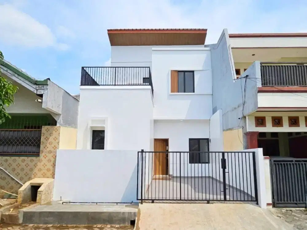Rumah Modern Minimalis 2 Lantai di Harapan Indah Bekasi