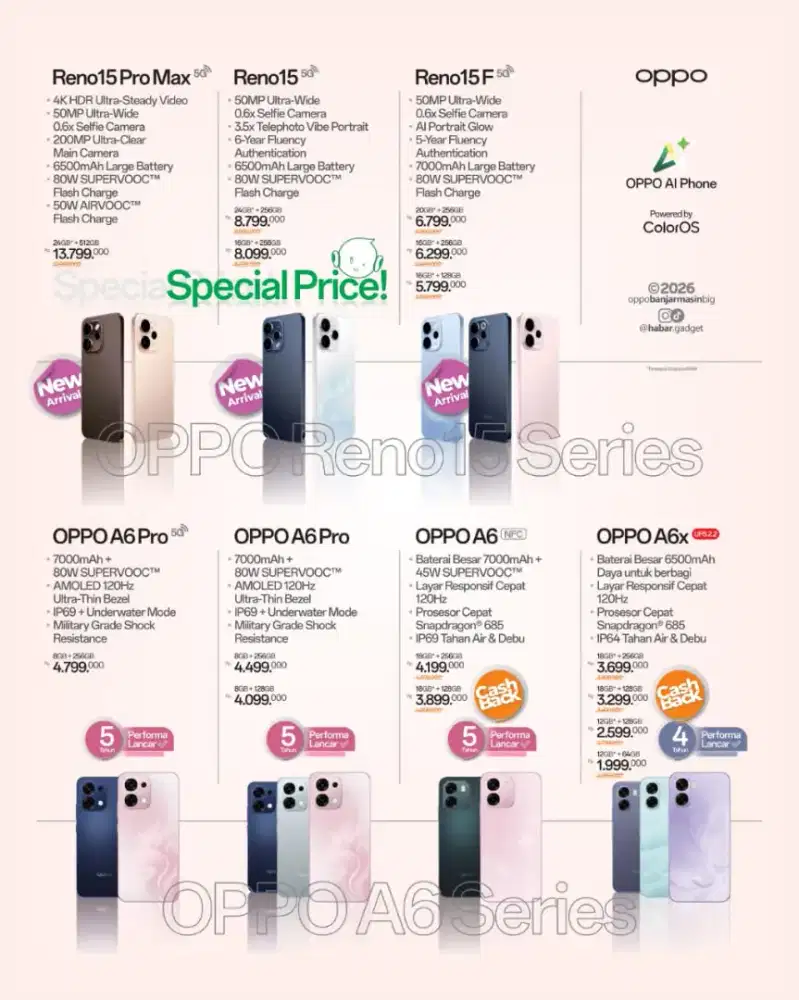 Oppo A6 Pro 8+128