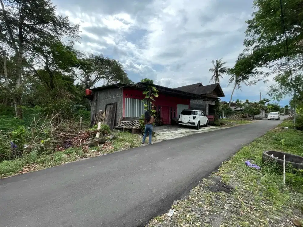 Tanah SHM Sleman 500 Meter SPBU Selomartani