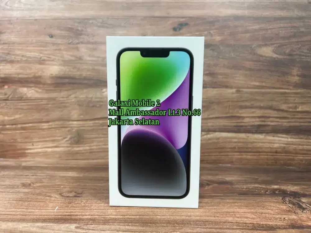 Apple Iphone 14 128GB Resmi iBox Bisa Cash Kredit Tukar Tambah