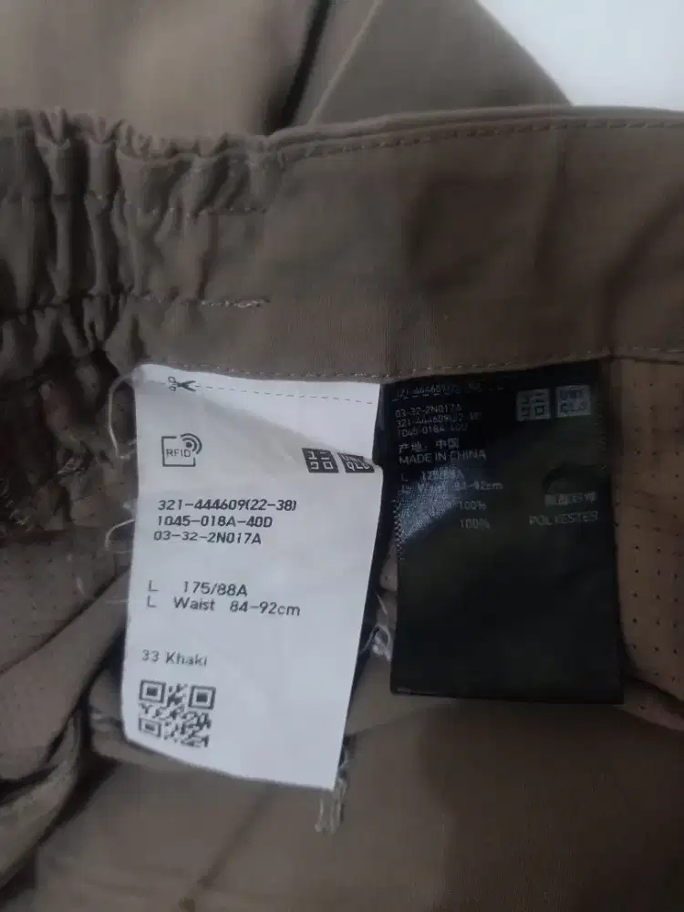 celana uniqlo x theory original sz 35