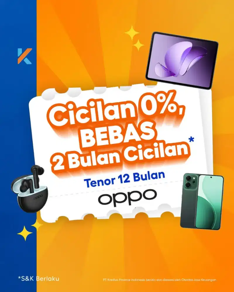 CICILAN 0% BY OPPO RENO 15