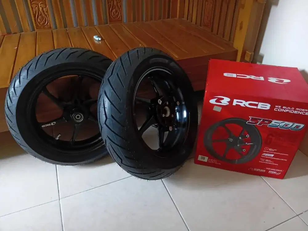 VELG RCB  sp500 3.00 & 3.50 Ban diablo rosso scooter 120/70 & 140/70