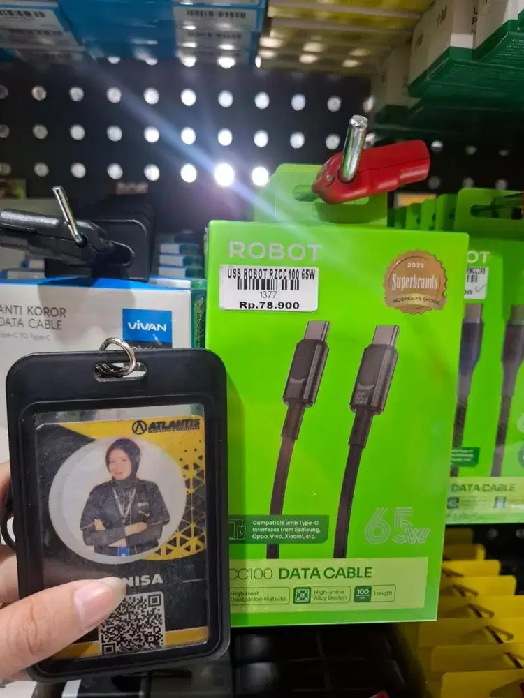 USB ROBOT RZCC100 65W | ATLANTIS DAHSYAT