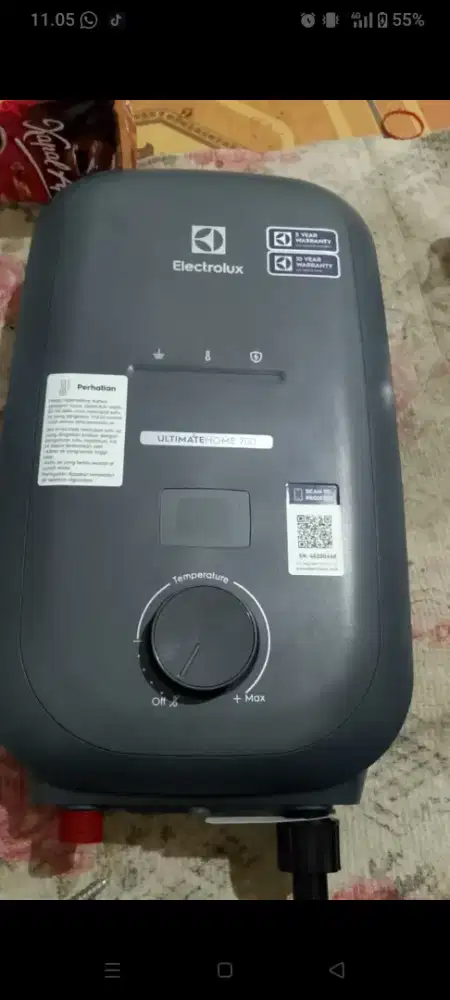 Di jual water hiter kondisi baru