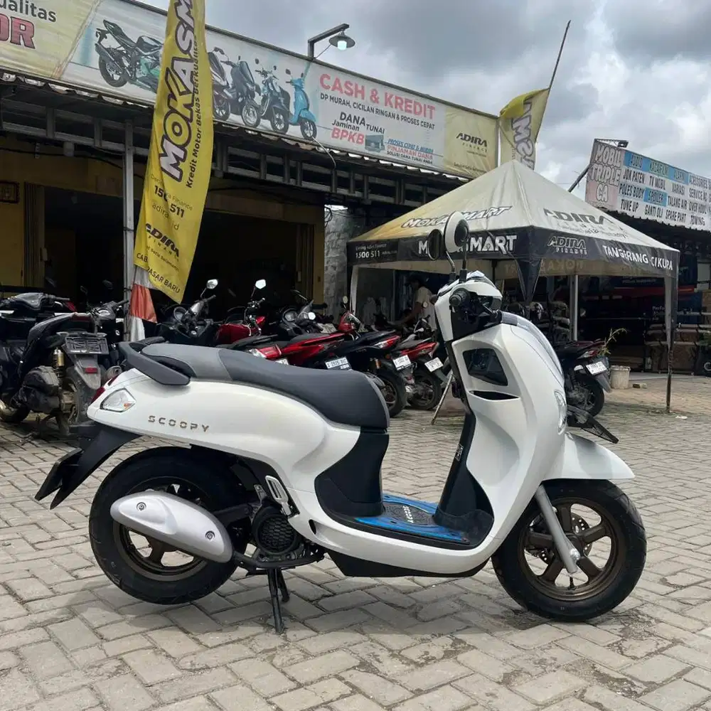 HONDA SCOOPY ENERGETIC TAHUN 2025 LIKE NEW