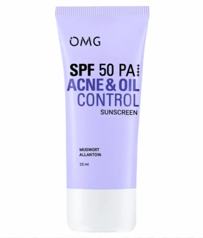 sunscreen omg acne