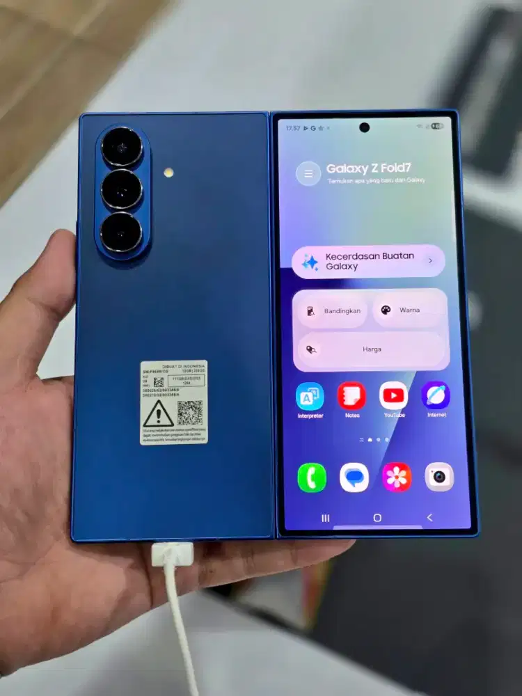 PROMO KARTU KREDIT SAMSUNG GALAXY Z FOLD 7 Rp. 23.749.000