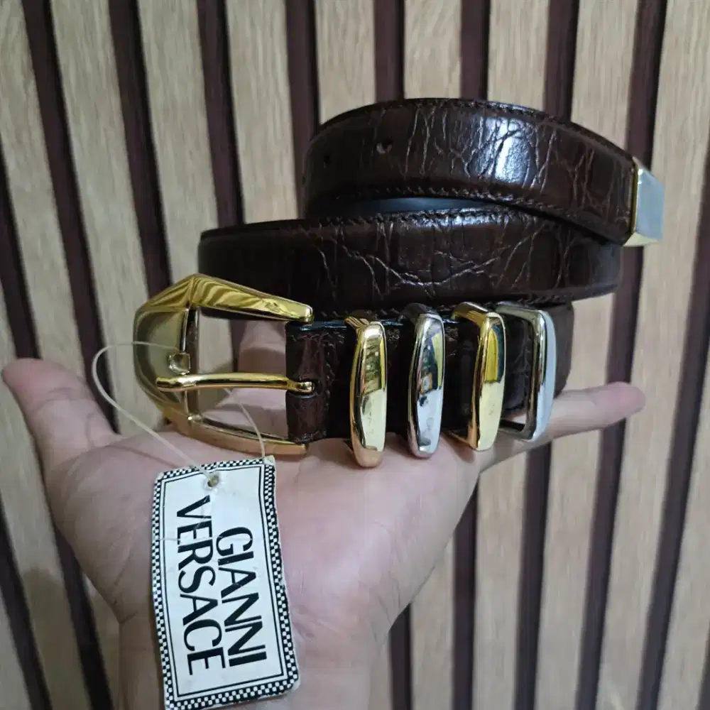 Belt versace vintage authentic