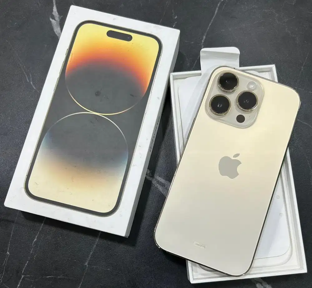 Iphone 14 pro 256gb gold Ibox nominus fullset