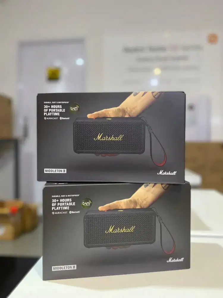 MARSHALL MIDDLETON II BLACK AND BRASS