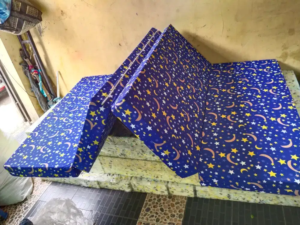 Kasur busa lipat baru 120x200x10cm