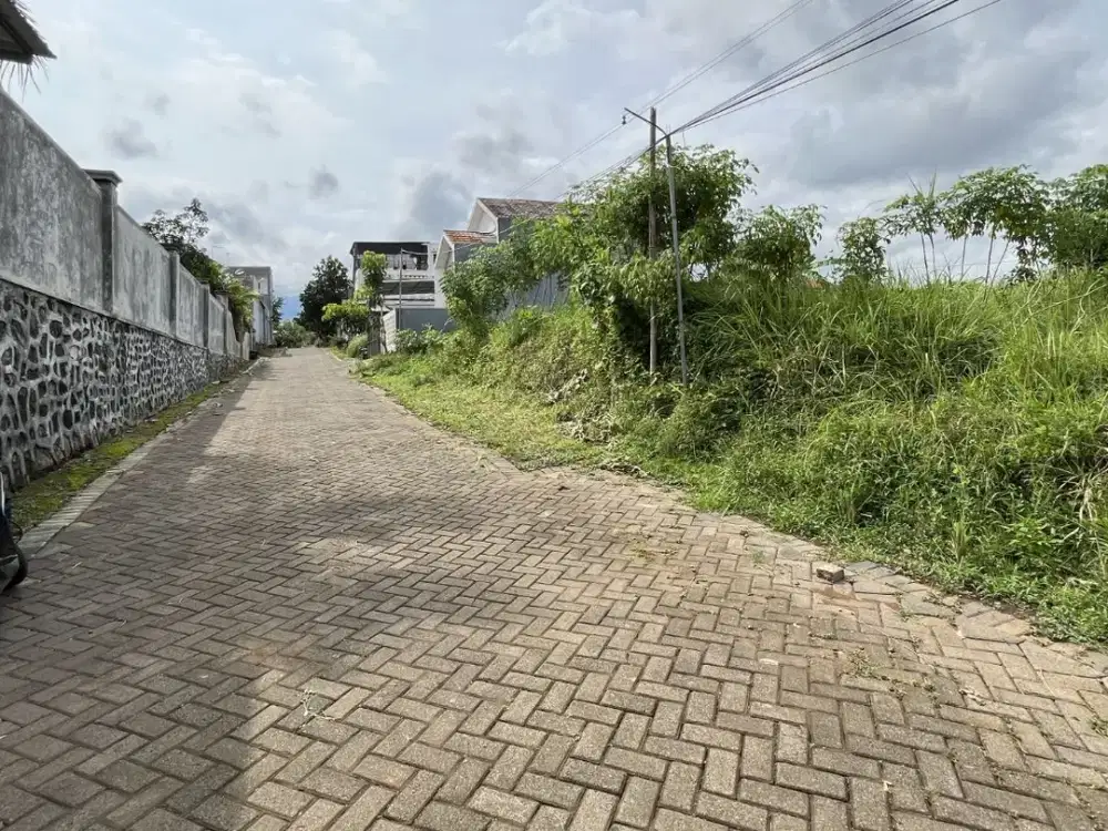 Tanah SHM Siap Bangun Kota Malang Lingkungan Asri Dekat Kampus