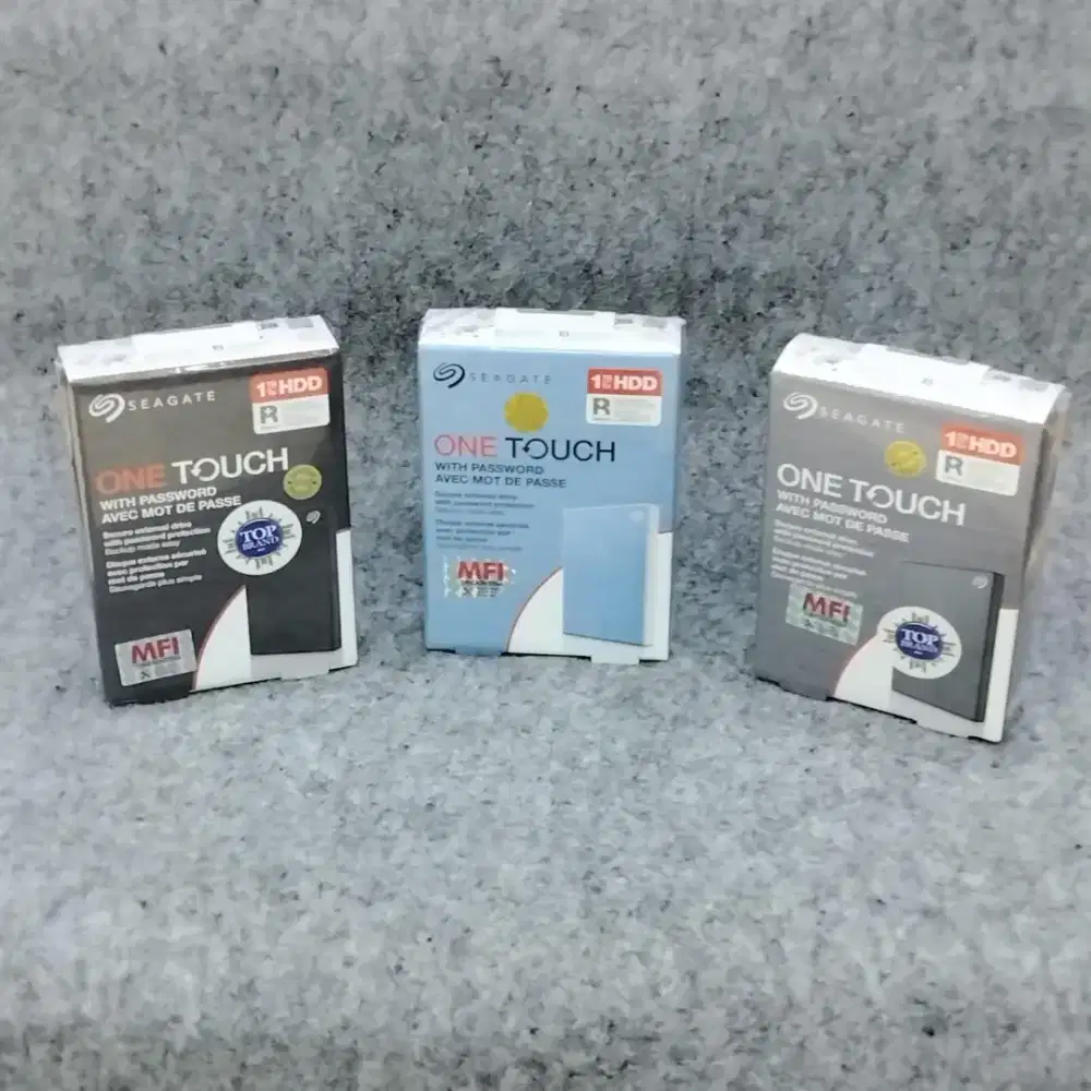 Di Jual ​Seagate One Touch 1TB  HDD Eksternal Slim Garansi Resmi Ready