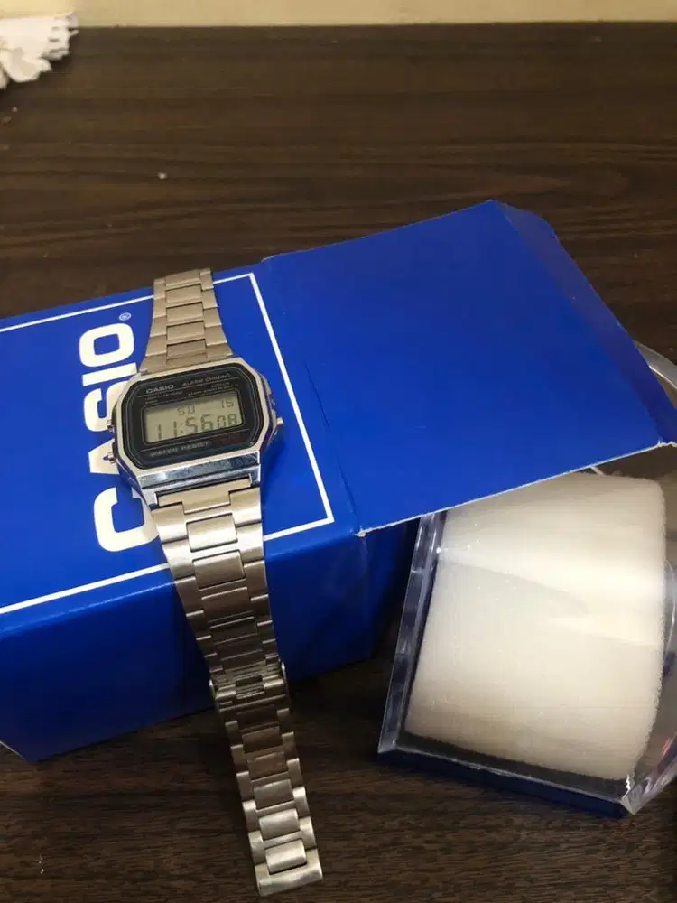 Casio A158W lengkaap