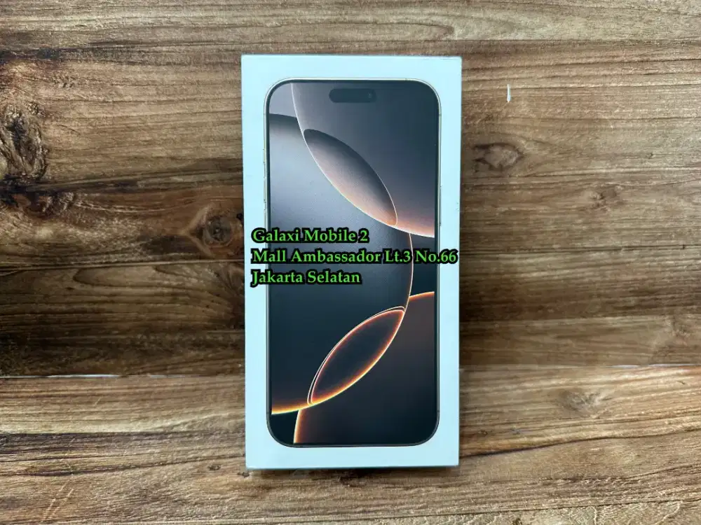 Apple Iphone 16 Pro Max 1TB Resmi ibox Bisa Cash Kredit Tukar Tambah