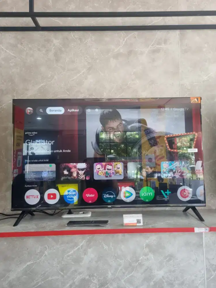 TCL GOOGLE TV QLED 43 INCH 43S5K GARANSI RESMI
