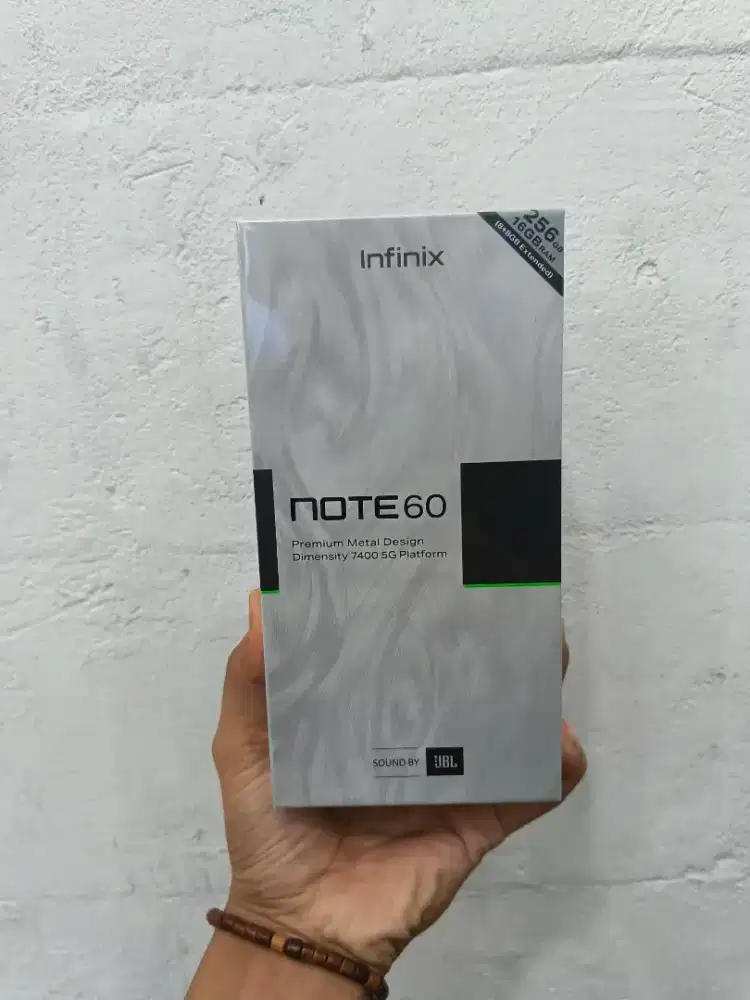 INFINIX NOTE 60 RAM 8GB/256GB | BARANG BARU BERGARANSI RESMI