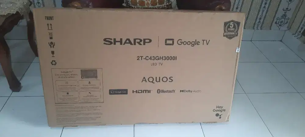TV GOOGLE SHARP 43INCI