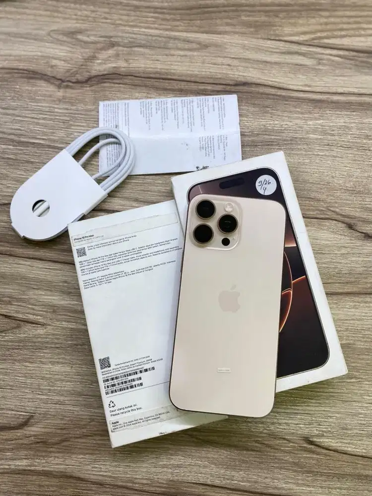 iPhone 16 Pro Max 256 iBox BH 100% original