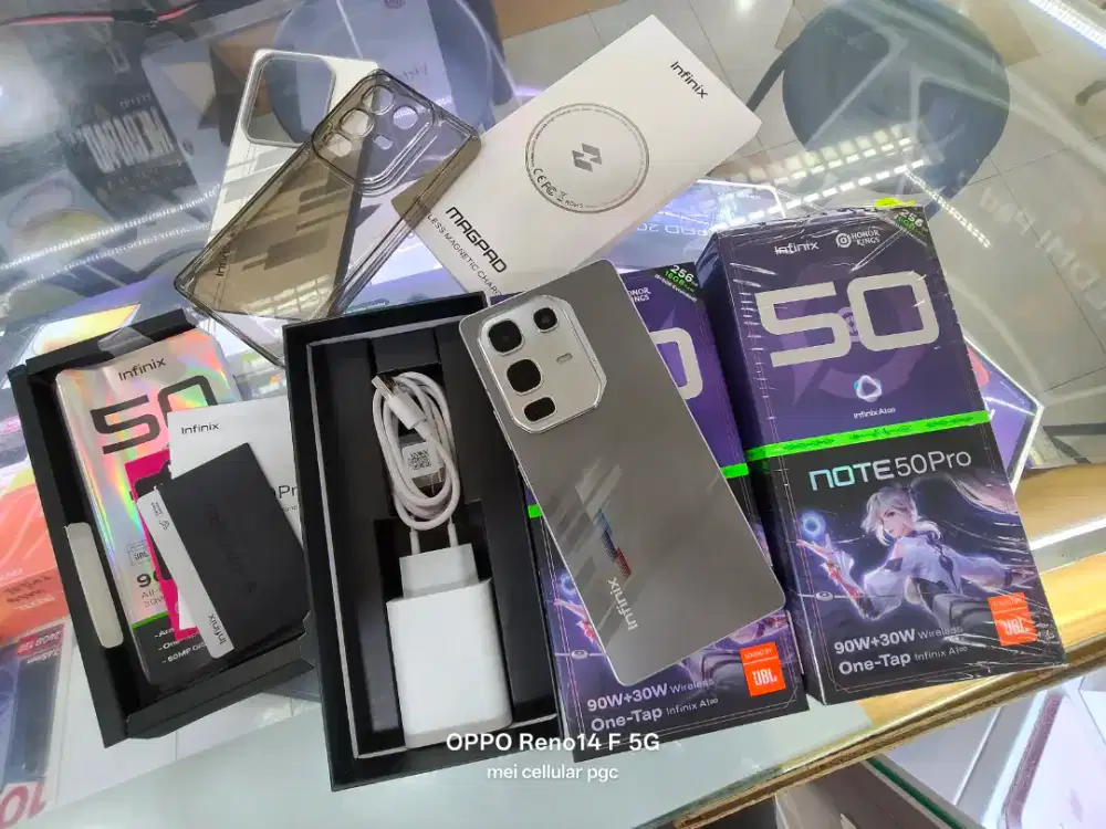 Infinix note 50 pro 8/256 second like new bisa TT bisa kredit bisa cod