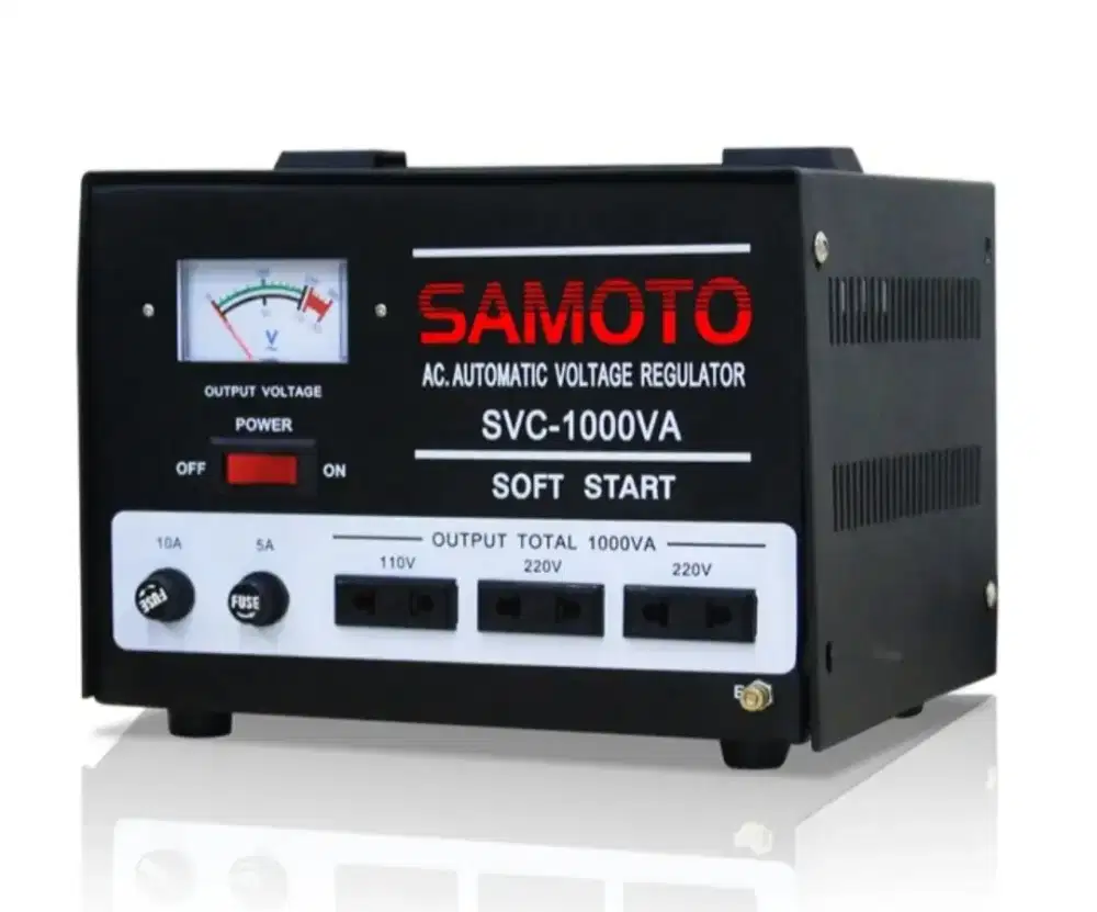 Stabilizer samoto 1000va ga jadi dipake masih baru