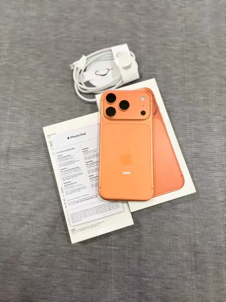 iPhone 17 Pro 256 ibox warna cosmic orange