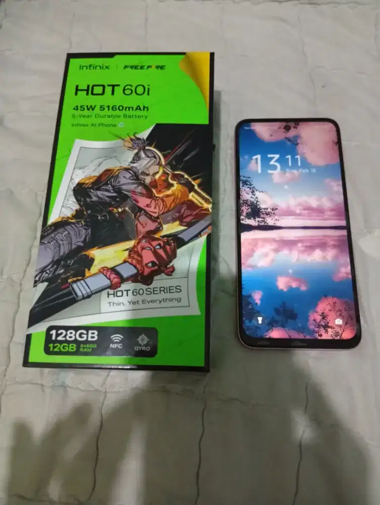 Infinix Hot 60i 6/128gb Pink Garansii