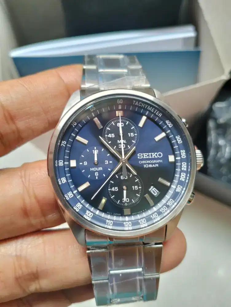 Jam tangan Seiko SSB 377P1 Chronograph