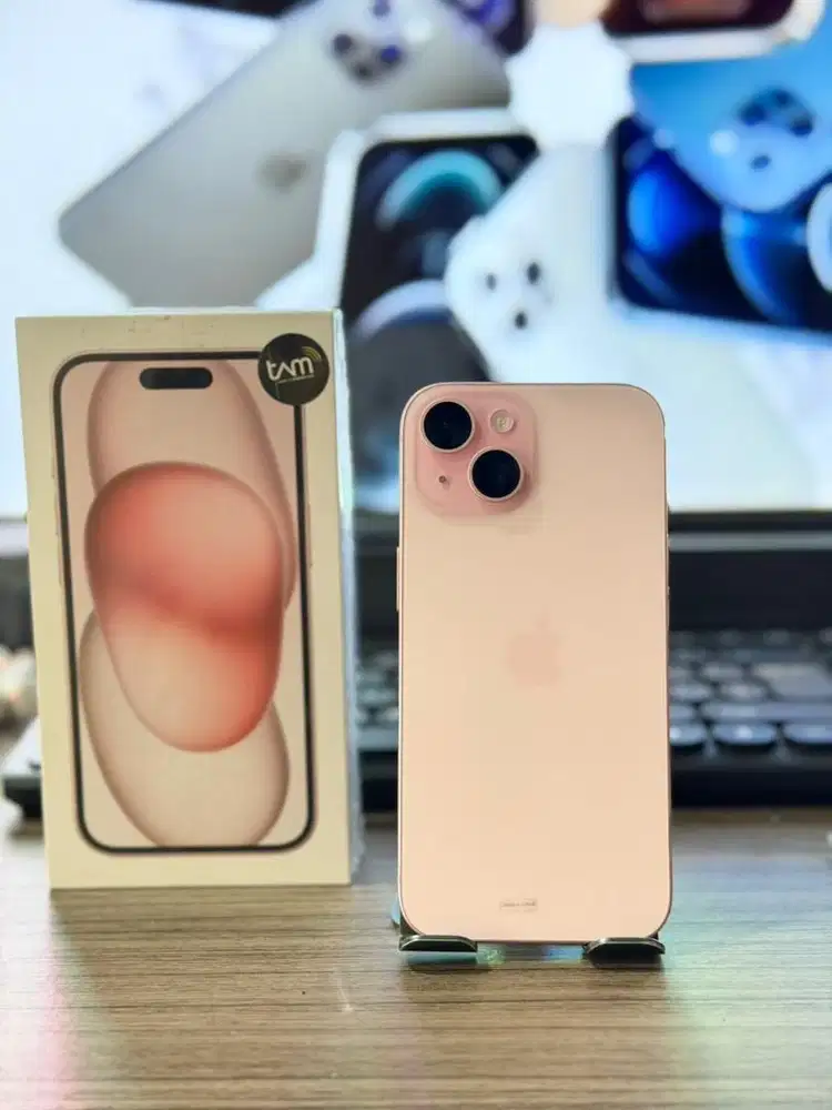 iPhone 15 128 Gb ibox pink garansi on