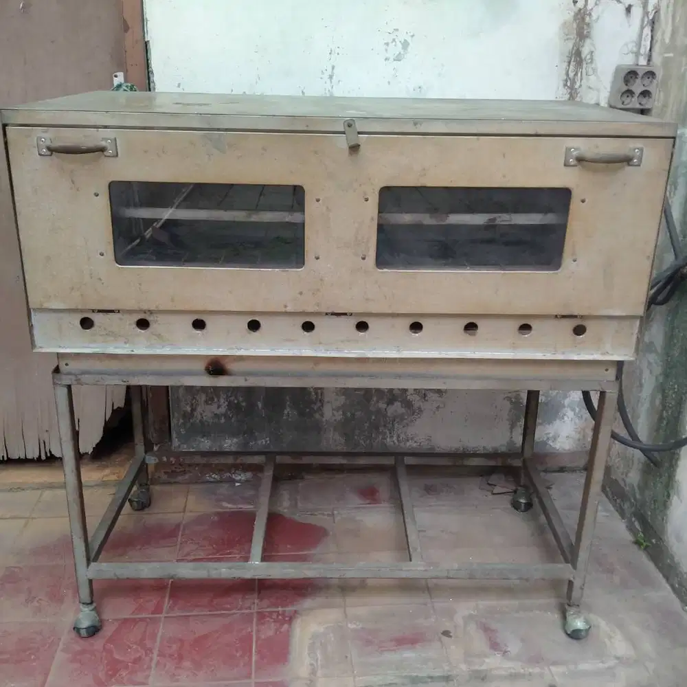 Jual oven gas besar stainless